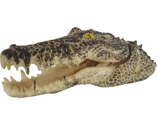 Akvariedekoration ORBIT krokodilhuvud