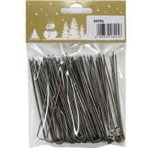 Förpackning med U-formade dekorativa nålar för att fästa juldekorationer