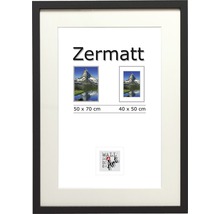 Träram THE WALL Zermatt svart 50x70cm