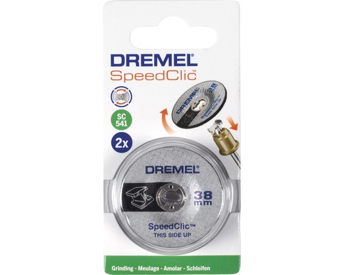 Dremel Speedclic skärskiveset, 38 millimeter, 2 stycken