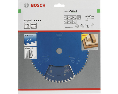 Bosch Expert Wood cirkelsågblad, diameter 160 millimeter