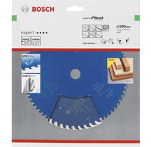 Cirkelsågklinga BOSCH Expert for Wood Ø 190x20mm Z 48