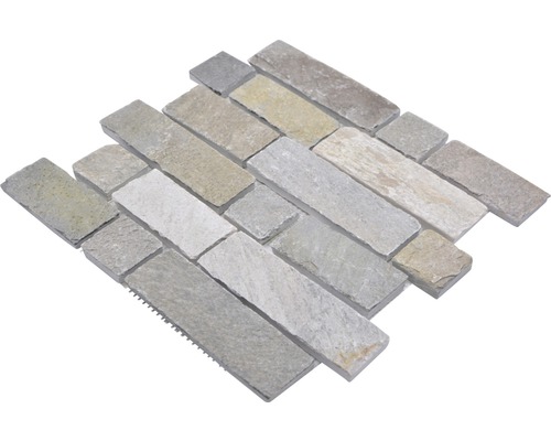 Mosaikplatta av natursten