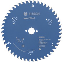 Cirkelsågklinga BOSCH Expert for Wood Ø 190x20mm Z 48