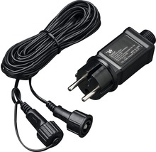Transformator med kabel och kontakt för belysningssystem