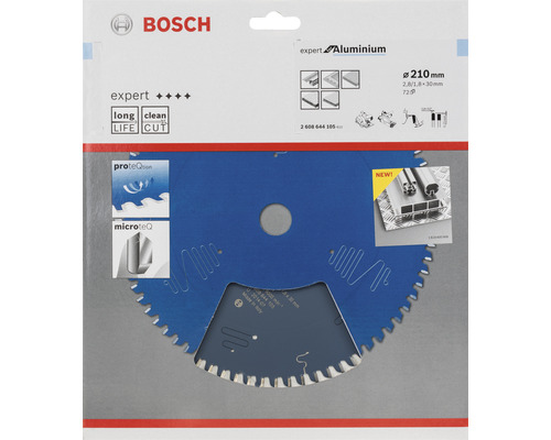 Bosch Expert Aluminium sågklinga, 210 millimeter diameter