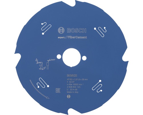 Bosch Expert Fiber Cement sågblad med 190 millimeter diameter