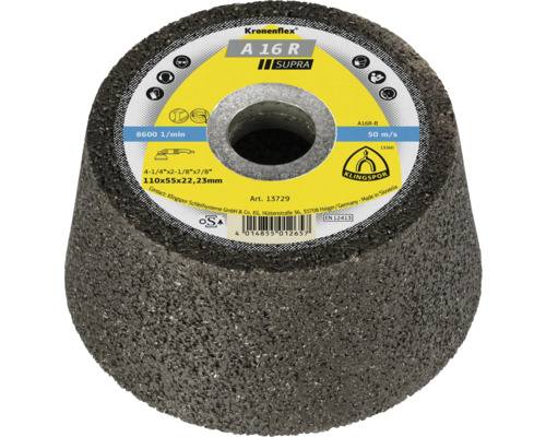Koppslip KLINGSPOR A 16 R Supra Ø 110x22,23mm Koppslip KLINGSPOR A 16 R Supra Ø 110x22,23mm