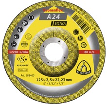 Kapskiva KLINGSPOR A 24 Extra Ø 125x22,23mm