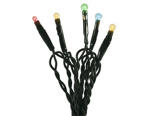 LED ljusslinga med olika färger