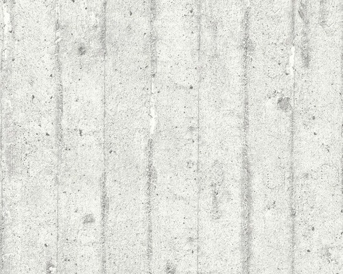 Tapet A.S. CRÉATION Wood'n Stone betong grå 7137-11