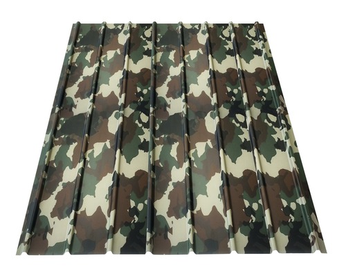 Takplåt PRECIT H12 camouflage 1500x910x0,4 mm