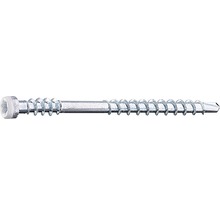 Listskruv GRABBER 3,3x48mm vit 100-pack