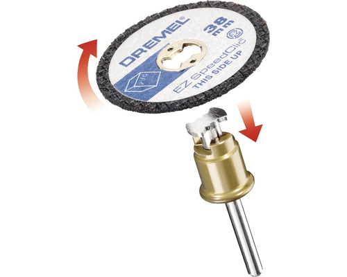 Dremel kapskiva 38 mm med EZ SpeedClic-spindel