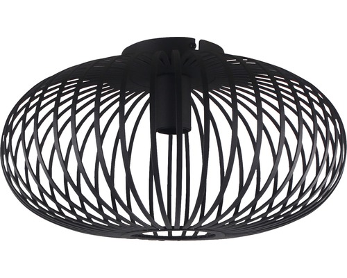Oval taklampa av metallremsor