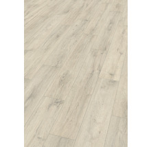 Ljust laminatgolv med trästruktur