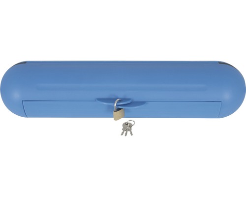 Säkerhetslåda CEE IP44 blå Blått väggmonterat nyckelskåp med lås och nyckel