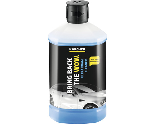 Skumtvättmedel KÄRCHER Ultra Foam Cleaner 3-i-1 Plug'n'clean, 1L Kärcher Ultra skumrengöring för fordonstvätt