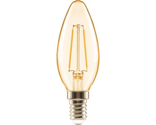 Kronljus FLAIR LED C35 E14 2W(18W) 180lm 2000K varmvit amber