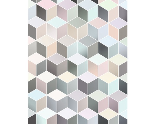 Fototapet KOMAR cubes pastel geometrisk 200x250cm P027-VD2