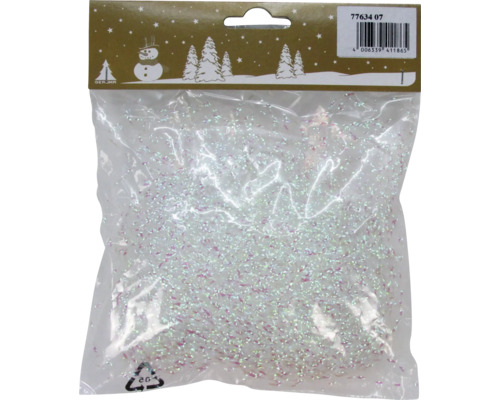 Förpackning med iriserande glitter