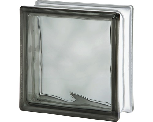 Glasblock moln grå 190x190x80mm Glasblock moln grå 190x190x80mm