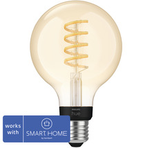 Philips Hue Globe lampa med glödtråd och Smart Home-sigill