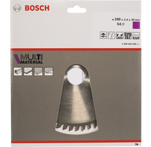 Cirkelsågklinga BOSCH Multi Material Ø 190x30mm Z 54