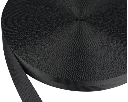 Upprullad vävband av textil