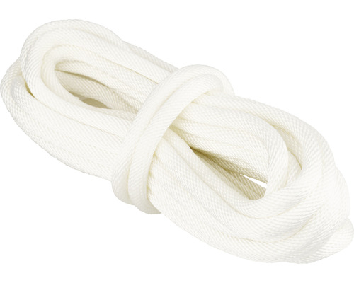 MAMUTEC Paraloc polyesterlina, vit, Ø 10 mm, 10 m Vitt polypropylenrep i bunt