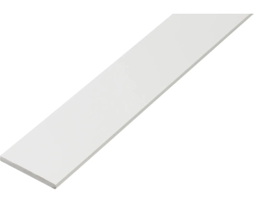 Plattstav ALBERTS PVC vit 30x2mm 2m