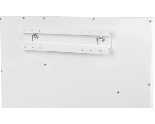 Baksidan av ett element med monteringsskena