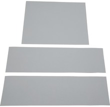 Tre isoleringsskivor av mineralull