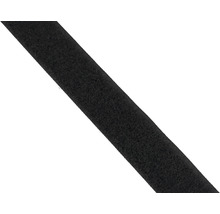 Svart kardborreband