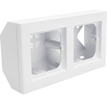 MALMBERGS Hörnbox Optima 2-v vit