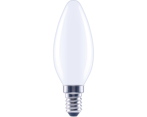 Kronljus FLAIR LED C35 E14 2,2W(25W) 250lm 6500K neutralvit dimbar matt Ljusstake med E14-sockel