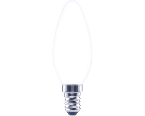 Glödlampa i form av ett ljus med E14 sockel
