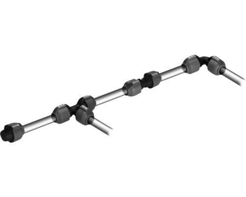 Rörkopplingar med vinkelkopplingar och T-kopplingar