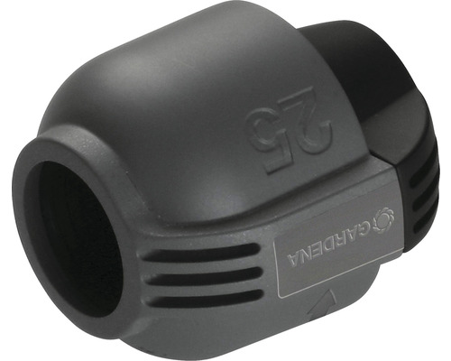 Gardena koppling för slangreparation med en diameter på 25 millimeter