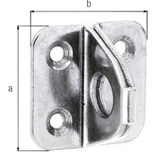 Metallhängare med måtten A och B