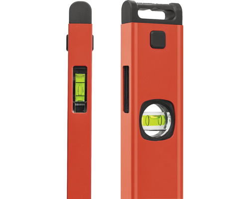 Vattenpass med två libeller för justering