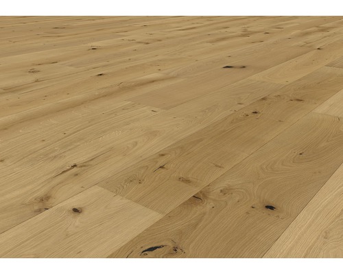 Lagt parkettgolv i ek