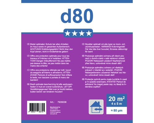 Produktinformation d80