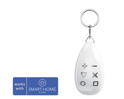 Fibaro KeyFob fjärrkontroll SMART HOME by hornbach med temperatursensor