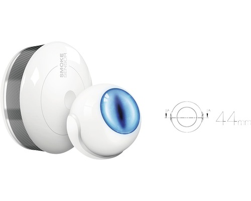 Rökdetektor och måttskiss