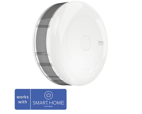 Rökvarnare FIBARO FIBEFGSD-002 SMART HOME by hornbach med temperatursensor-0