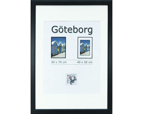 Träram THE WALL Göteborg svart 50x70cm Träram THE WALL Göteborg svart 50x70cm