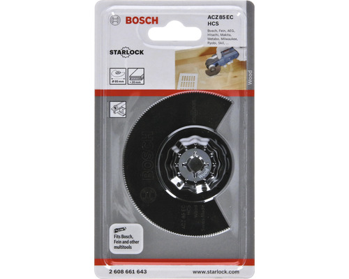 Bosch Starlock ACZ 85 EC HCS sågblad för trä