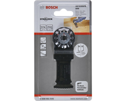 Bosch Starlock AIZ 32 BSPB BIM sänksågblad för trä