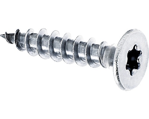 Metallskruv med Torx-drivning och försänkt huvud